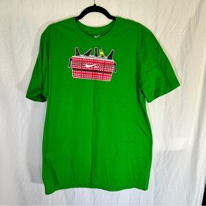 Nike Golf Graphic Tee Green L NWT